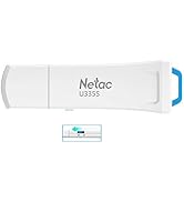 Netac 64GB USB Flash Drive 3.0 USB Memory Stick Thumb Drive Jump Drive 64GB, ABS Housing Body - U...