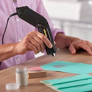 Wagner HT400 Heat Gun for Embossing, Heat Shrink Tubing, Heat Wrapping, Shrink Wrapping, DIY