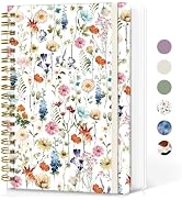 Lined Spiral Notebook Journal for Work, 300 Pages Thick B5 (7.1