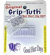 Good Hair Days Grip-Tuth Shorty Combs - Shorty Tuck Combs For Hair Decorative & Hair Styling - Ha...