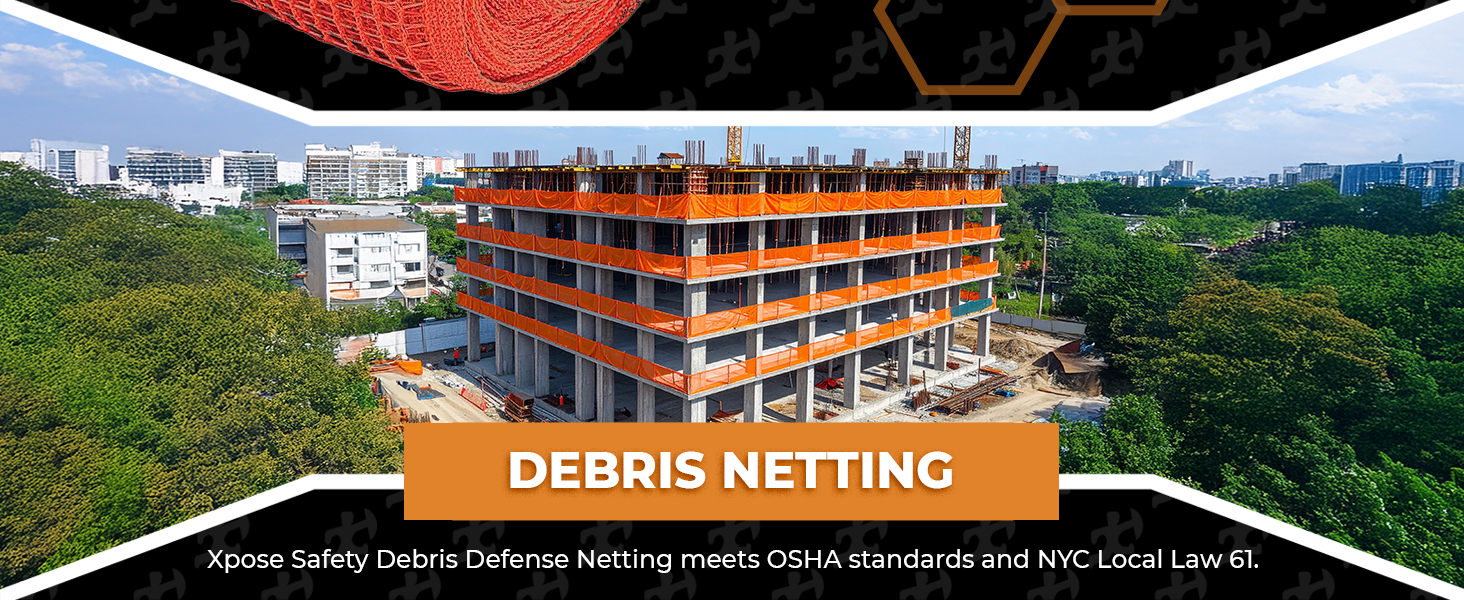 Construction Safety Debris Netting