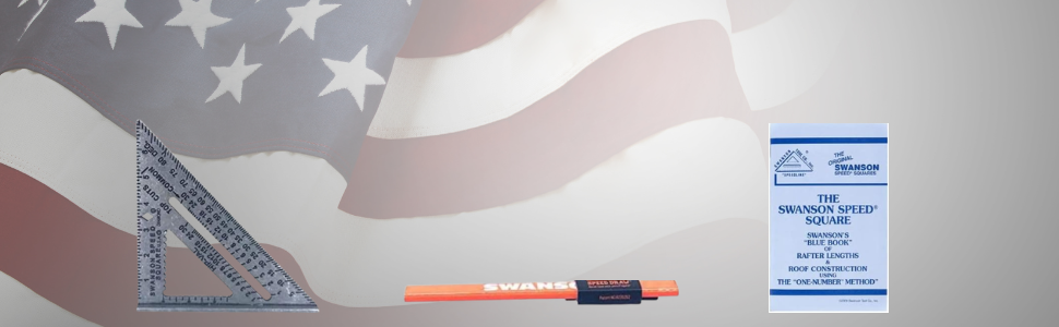 Swanson Tool Co S0101SDP217 7" Aluminum Speed Square and Speed Draw Carpenter Pencil Holder