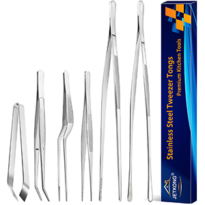 6 pcs food tweezers