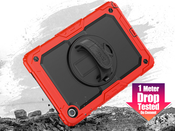 Shockproof case for Samsung Galaxy Tab A9 Plus red