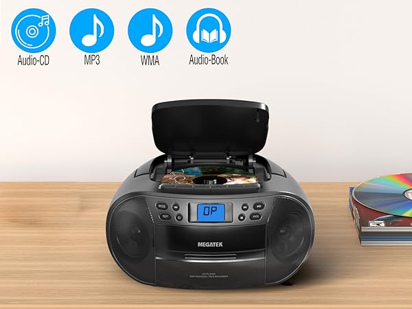 Top-loading CD Player