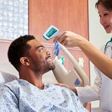 no touch thermometer adult forehead distance measure