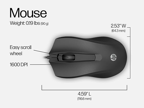 hewlett-packard mice mouses ergo usb-keyboard usb-a type-a operating system chrome-book raton
