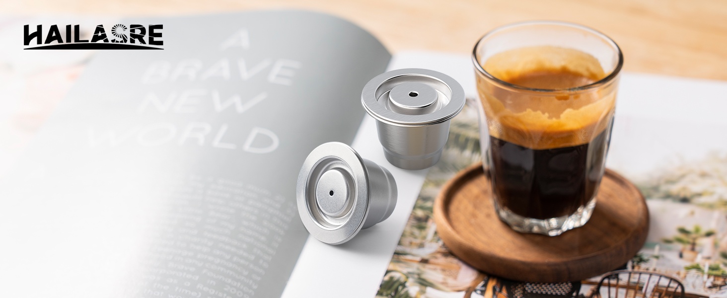 Refillable Coffee Capsules Stainless Steel