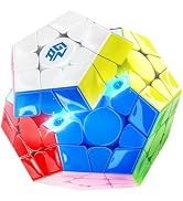 GAN Megaminx Maglev, Pentagonal Magnetic Speed Cube with 160 Magnets, 36 Customizable Hand Feels,...