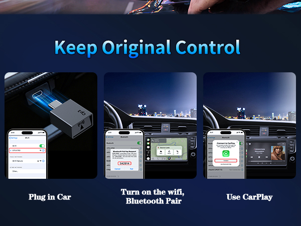 carplay wireless adapter for apple