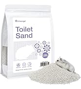 Niteangel Training Litter Potty Sand - Hamster Sand Bath for Syrian Dwarf Hamsters Gerbils Mice L...