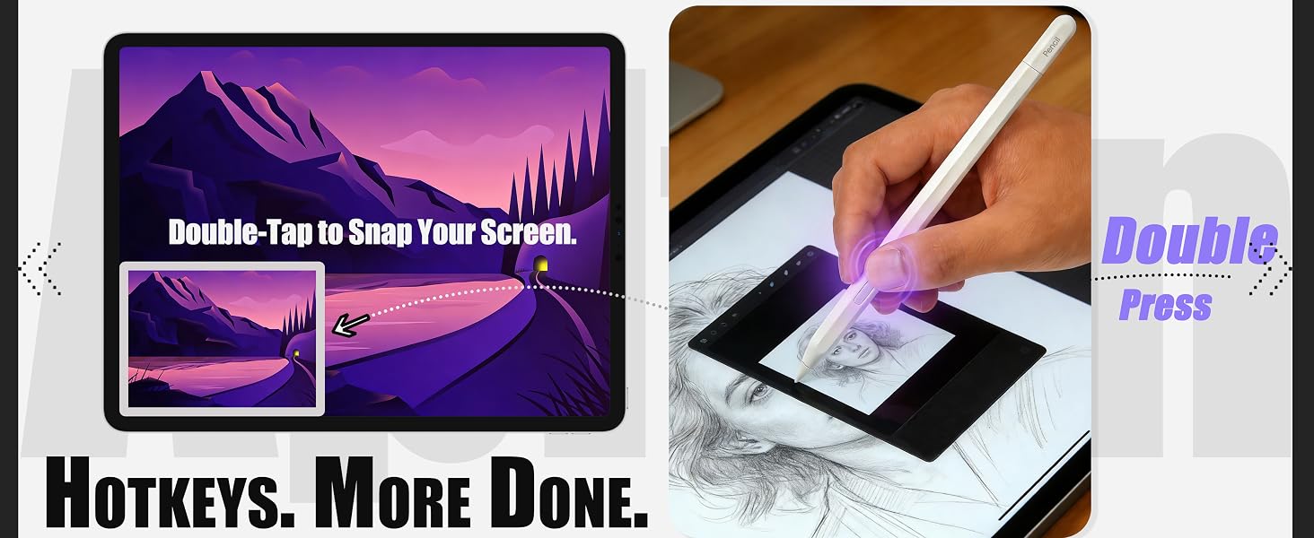 double tap snap screen