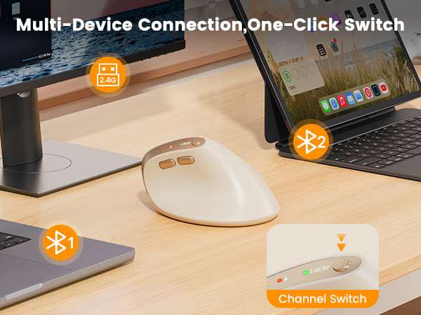 bluetooth ergonomic mouse