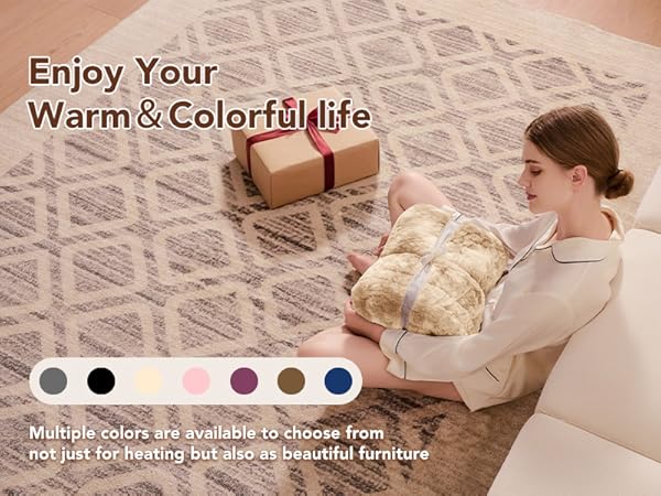 10 heat levels,1/2/4/6/8 hours auto shut off