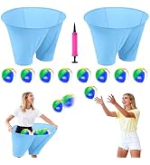 ROMANKAS 2PCS Granny Pants Game with 8 Bouncy Balls and 1 Air Pump (Random Colors), Granny Pants ...