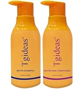 Tgideas Anti-Thinning Biotin Shampoo & Conditioner Set for Thinning Hair Women and Men Hair Loss-...