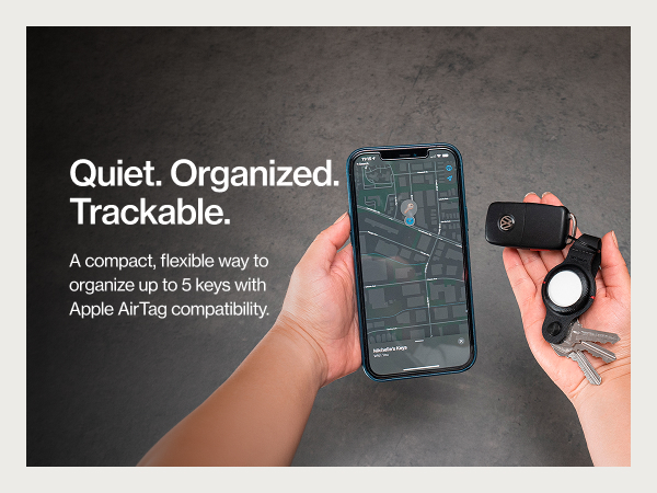 trackable keychain