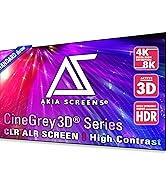 Aika edge free fixed frame ceiling ambient Light Rejecting enhances contrast Improves color