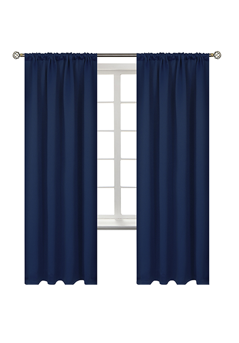 Rod Pocket Room Darkening Curtains