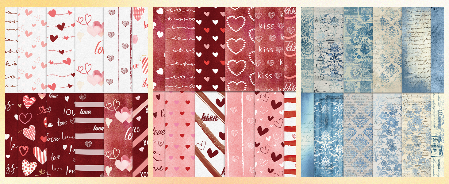 scrapbook paper pads