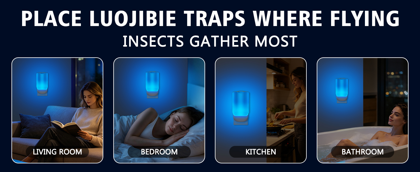 Flying Insect Trap for Indoors