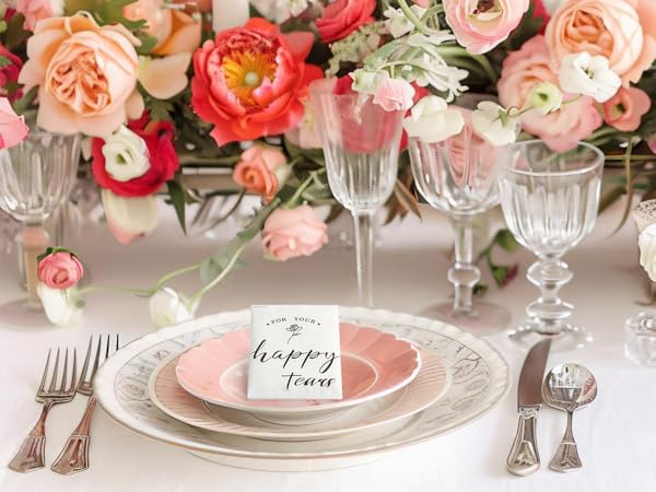 Individual Wedding Tissues Packs