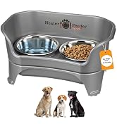 Neater Feeder Express Mess Proof Dog Bowls Elevated for Medium to Large Sized Breed, No Spill Rai...