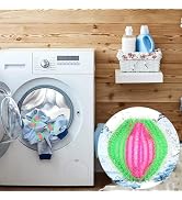 5Pcs Reusable Hair Remover,Washing Machine Hair Catcher Laundry Ball Dryer Ball for Clothing Dog ...