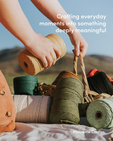 Nook Theory Brand Story - Macrame Cords