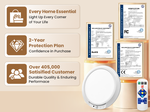 ceiling light battery