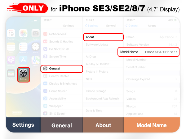 the screenshot shows the location of the app.