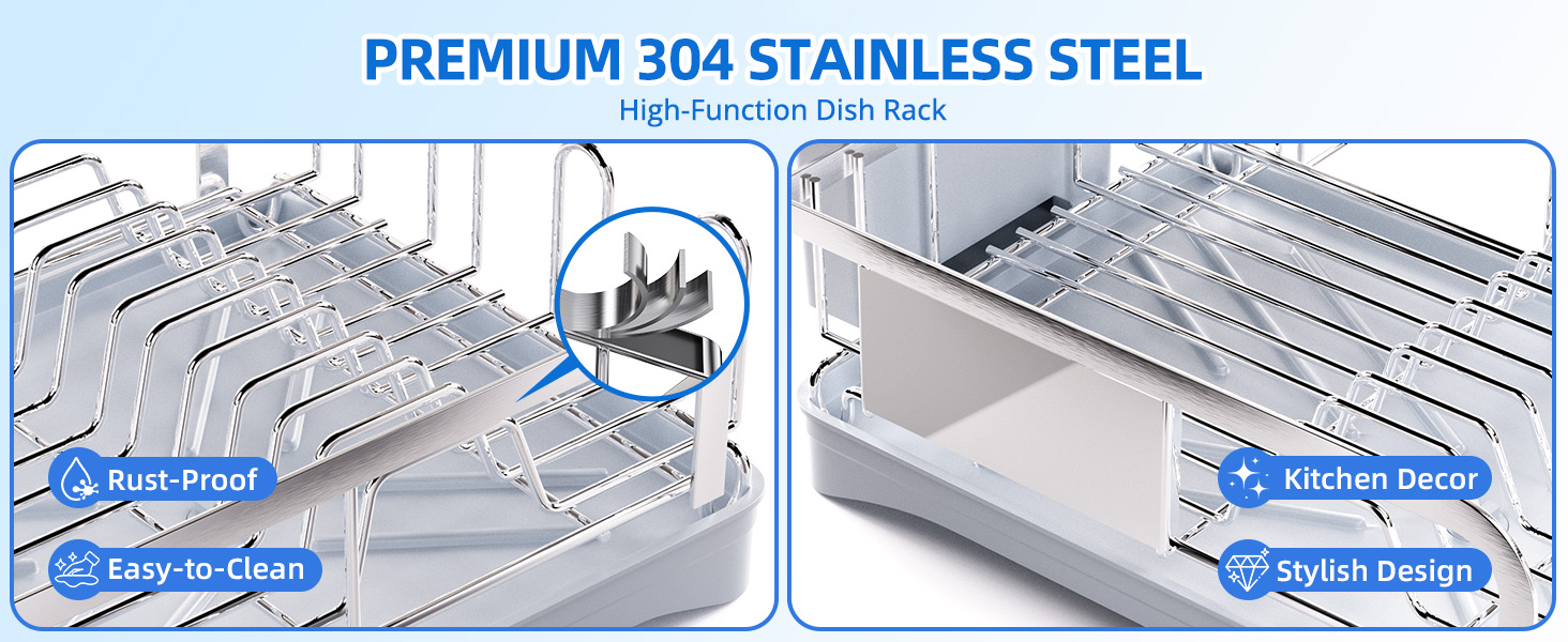 dish racks for kitchen counter