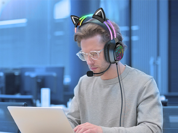 Headset for office work