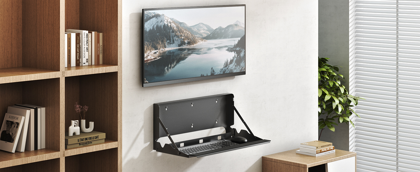 keyboard tray wall mount