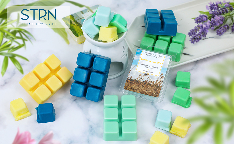 wax melts wax cubes