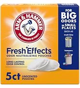 ARM & HAMMER Fresh Effects Odor Neutralizing Baking Soda Pouches, 5 Count | Long-Lasting, Fragran...