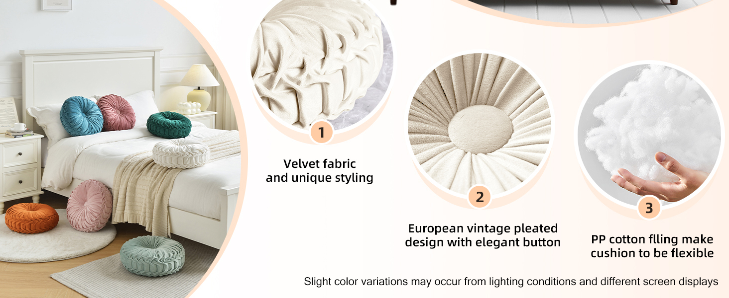 Soft Round Throw Pillow