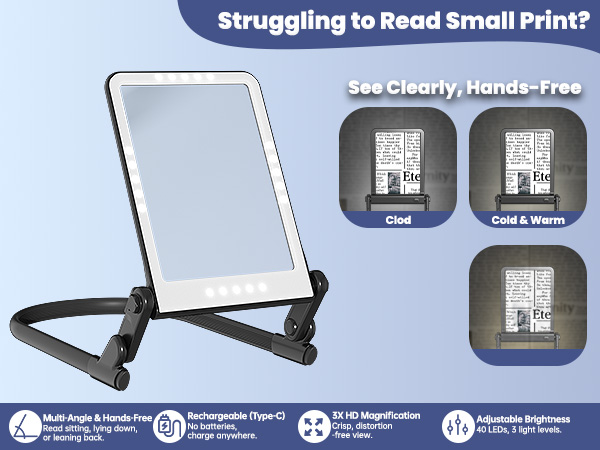 hands free magnifying glass with light magnifiers magnifying glasses for close work magnifying glass