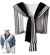 huablo Women's Fashion Sweater Knitted Knotted Shawl, Double-sided Sweater Shawl, Wraps for Women...