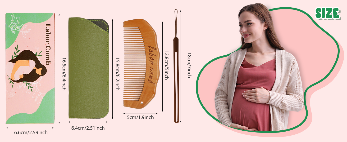 birthing comb for labor pain