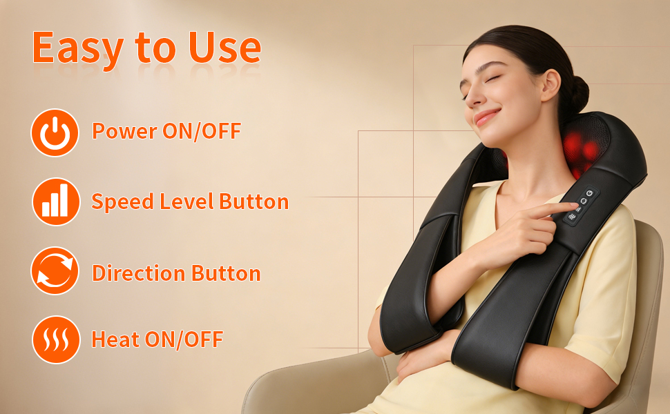 neck massager with heat