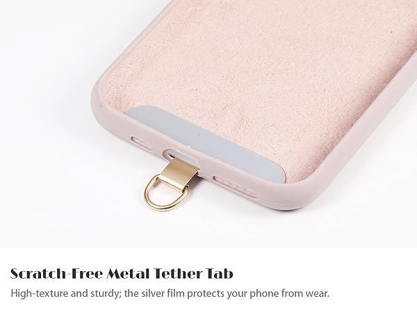 metal tether tab