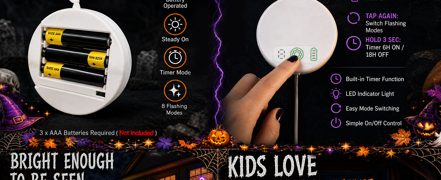 Halloween Window Lights