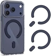 LDSXAY for MagSafe Sticker, Magnetic Ring Magnet, 2 Pack Universal MagSafe Ring Adapter Compatibl...