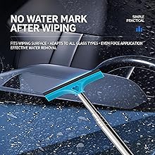 Car Rearview Mirror Squeegee