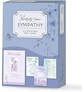 Faithfully Yours Designer Greetings Inspirational Sympathy Boxed Card Assortment, Spirit of Peace...