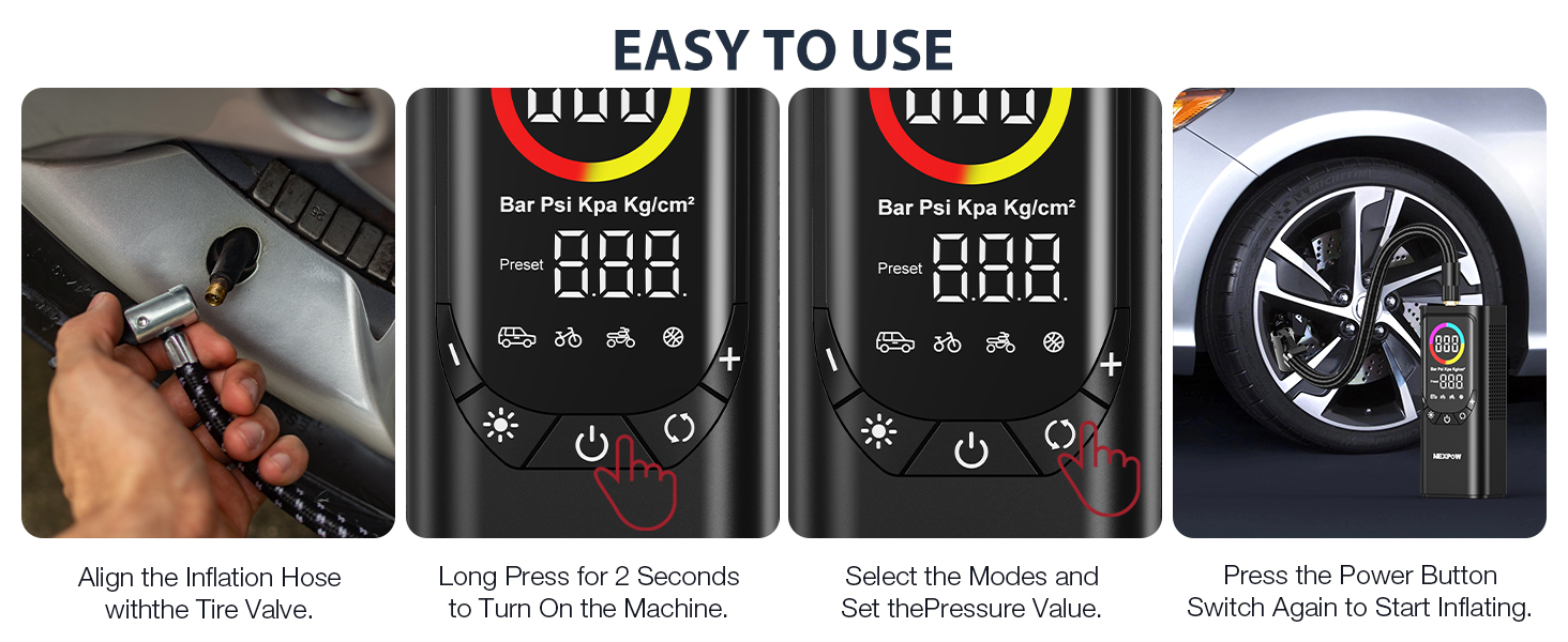 tire inflator portable air compressor,air pump for car tires,tire inflator,air compressor,air pump