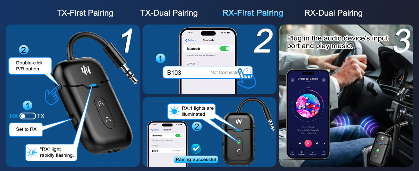 tv bluetooth headphone adapter