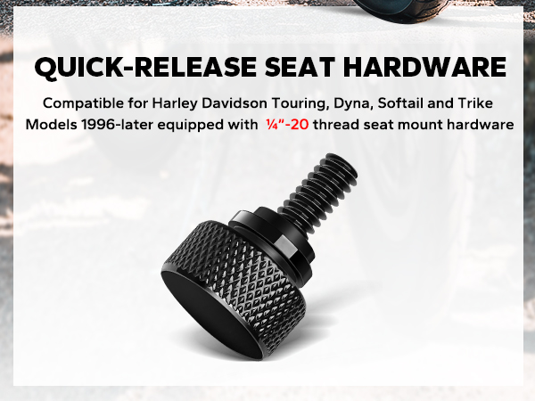 harley seat bolt