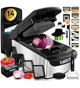 Fullstar The Original Pro Chopper - Vegetable Chopper and Spiralizer, Food Chopper with Container...